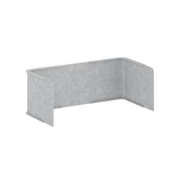 AcustiX Кабина настольная на стол L600 VE.KB1-158.6 Зимний Лес 1580*600*500 - Фото предпросмотра