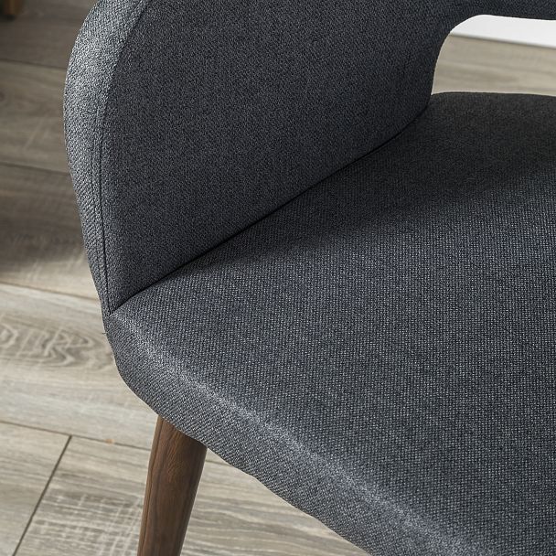 Кресло Oscar тёмно-серый/т.орех - Вид 14