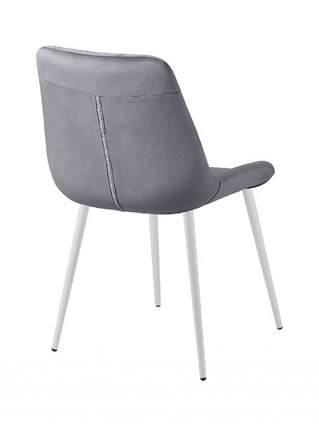 Комплект стульев Эйден, темно-серый H15/белый, 4 шт. - Вид 4