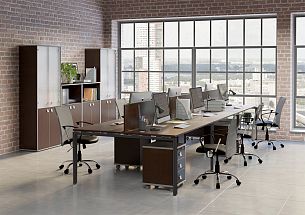 Metal System венге/антрацит - Вид 0