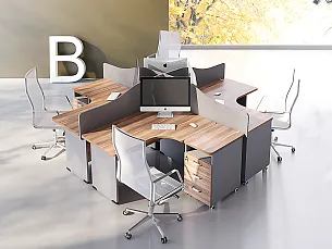 Орех Вармия/Серый - Вид 1